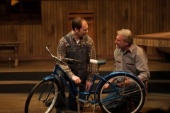 Fixin' the Bike. Photo by Robbie Njos.