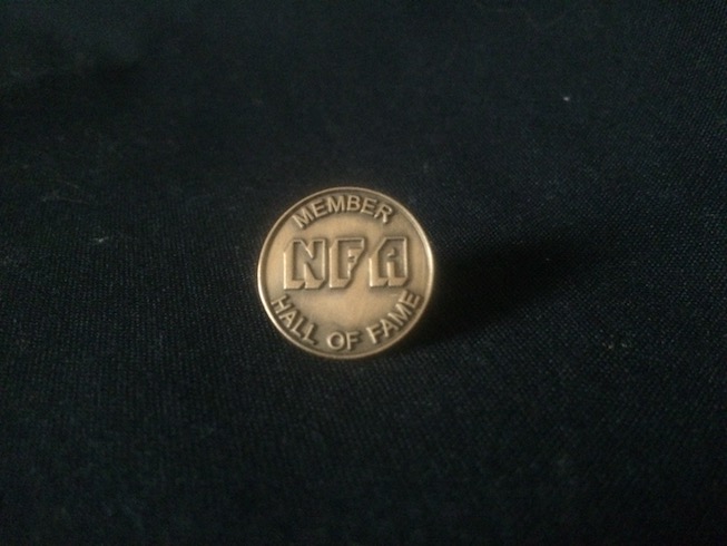 NFA Hall of Fame Pin
