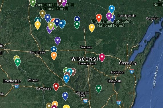 Wisconsin's COVID-19 Deaths mapped by municipality